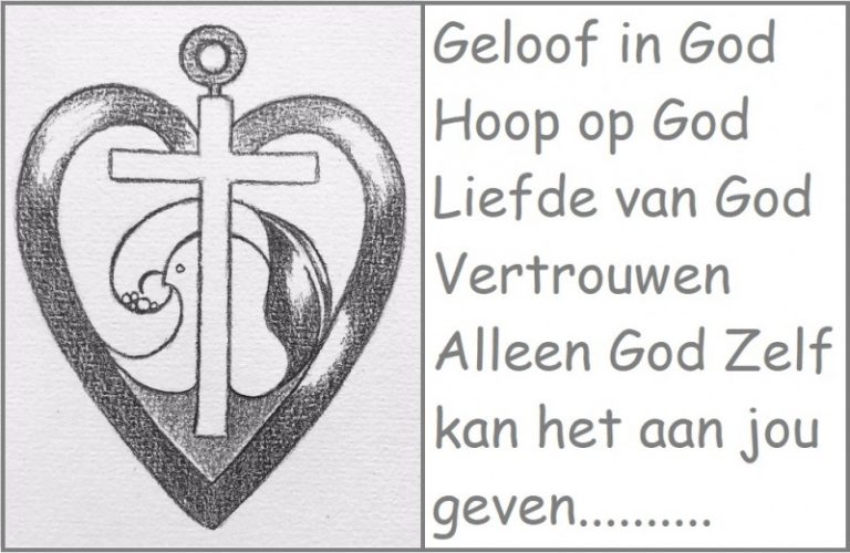 .Geloof,Hoop en Liefde. – Mensbootje